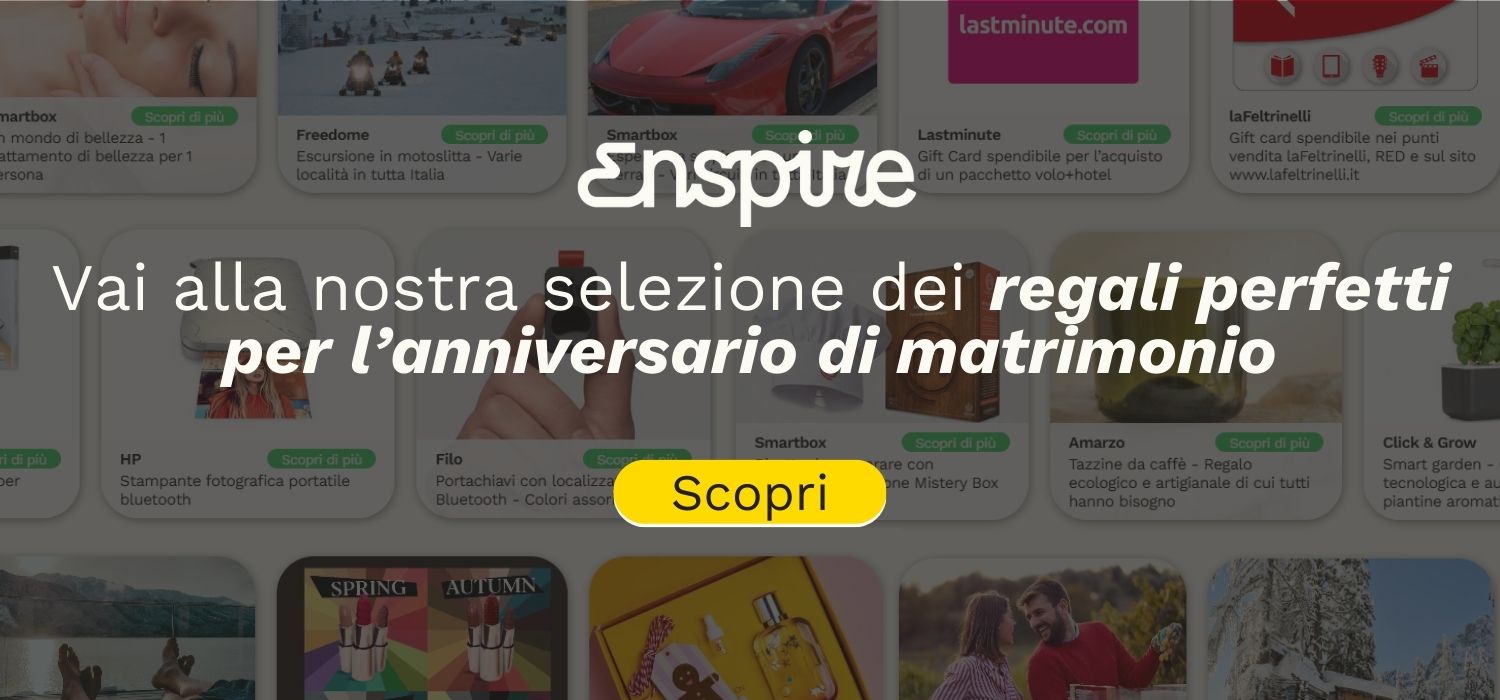 Nozze di Cotone cosa regalare? - Enspire