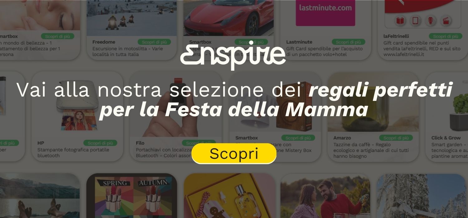 Idee regalo Festa della Mamma economiche - Enspire