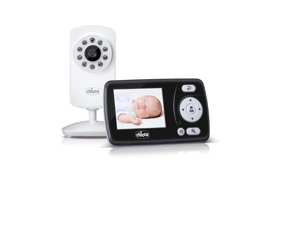 Baby Monitor per Neonati e Bambini con Schermo a Colori LCD 2.4