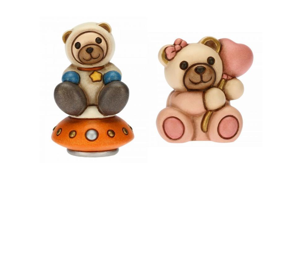Bomboniere in ceramica decorata a mano per il battesimo - Vari modelli disponibili