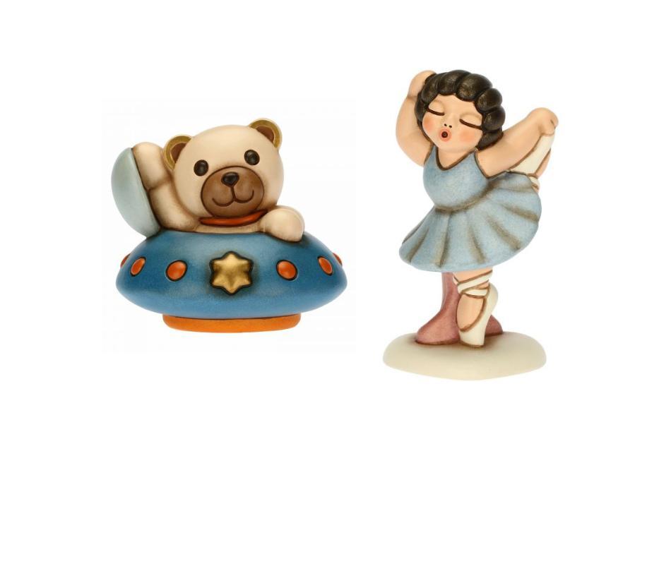 Bomboniere in ceramica decorata a mano per la comunione - Vari modelli disponibili