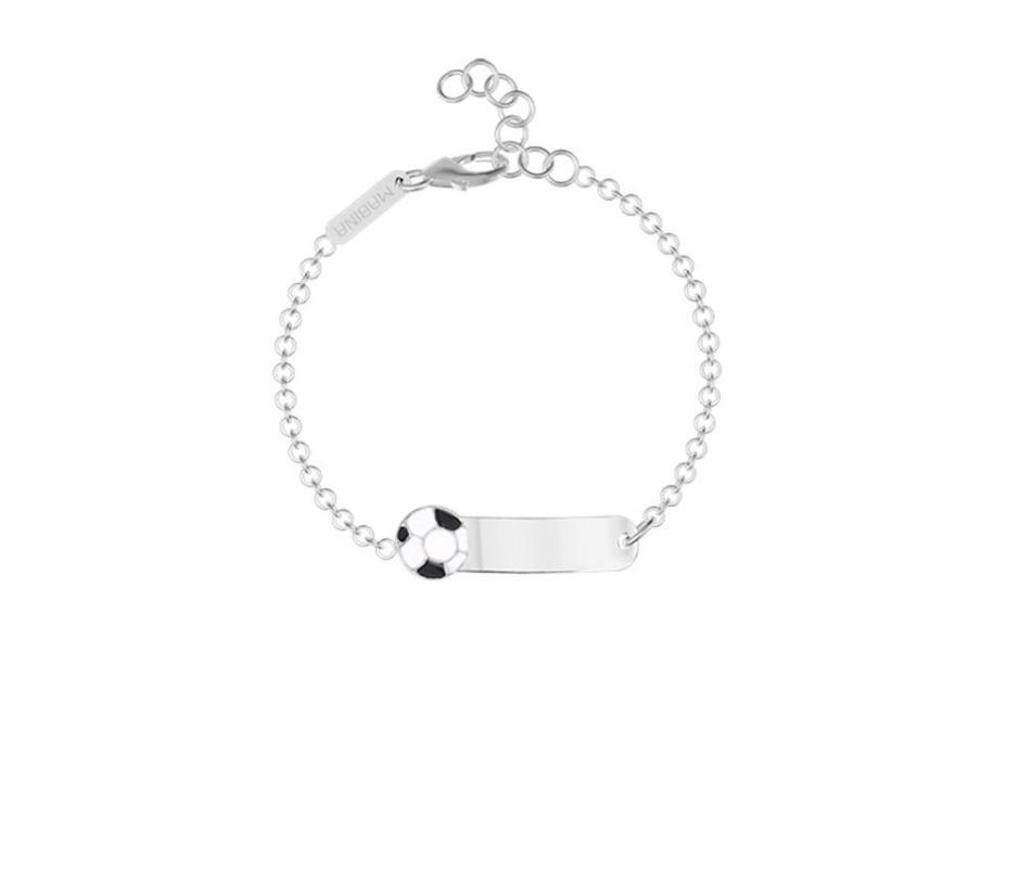 Bracciale in argento e smalto personalizzabile - Vari modelli disponibili