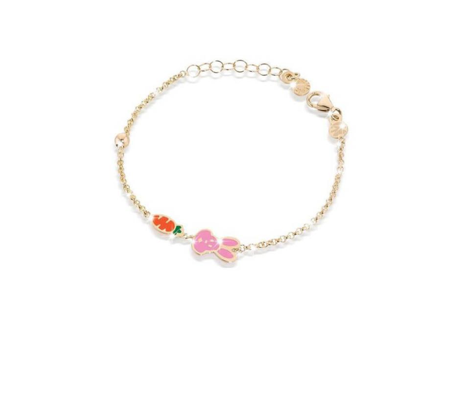 Bracciale in oro giallo e smalto - Vari modelli disponibili