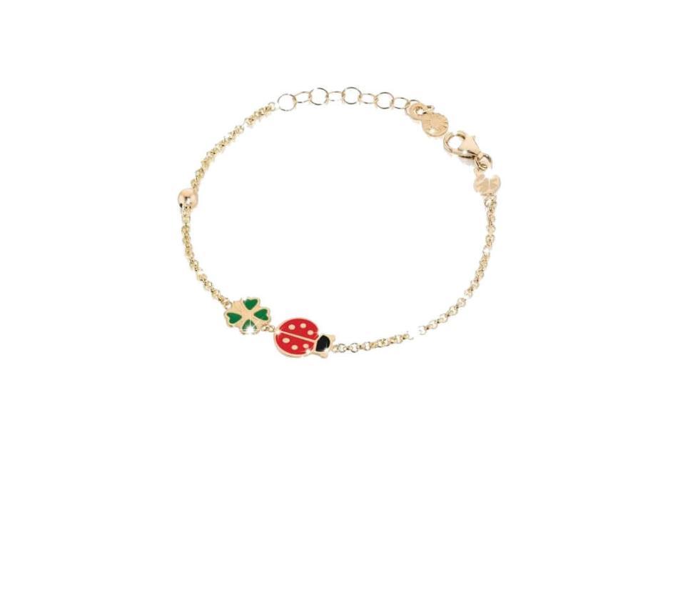 Bracciale in oro giallo e smalto - Vari modelli disponibili