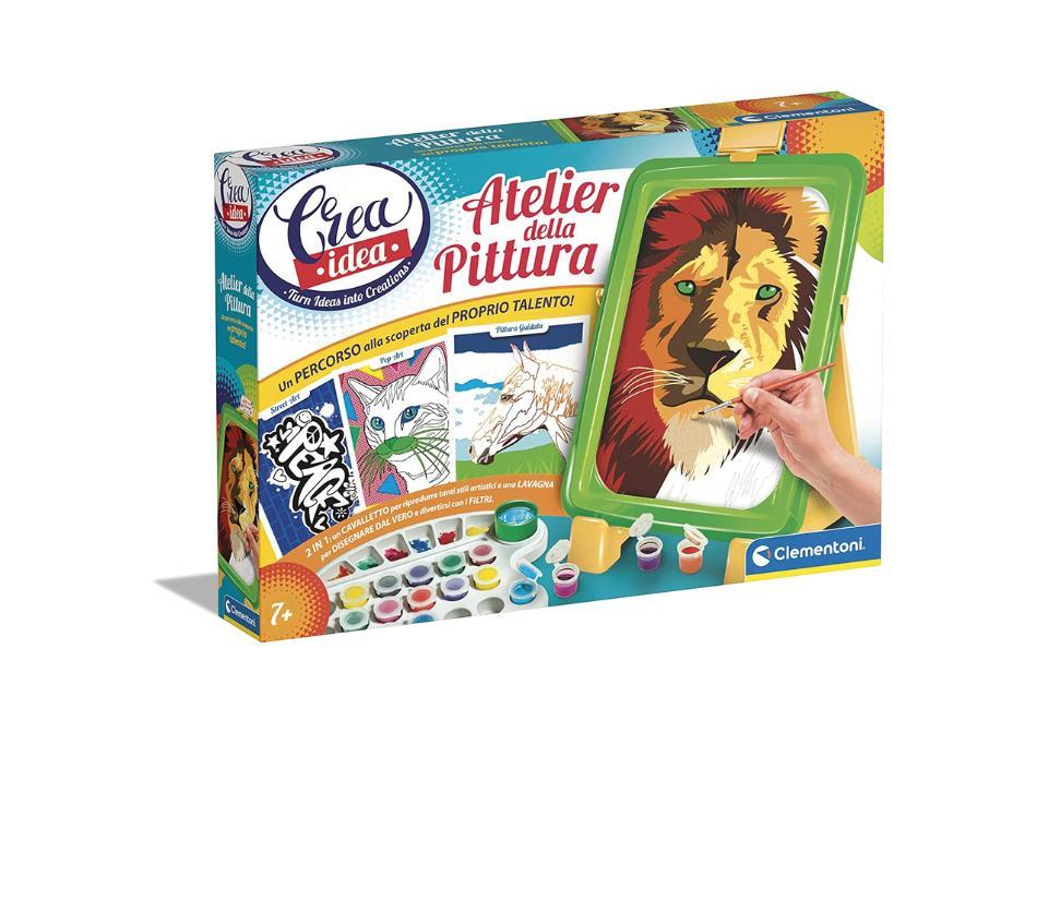 Crea Idea - Kit per imparare la pittura, ceramica e decorazioni