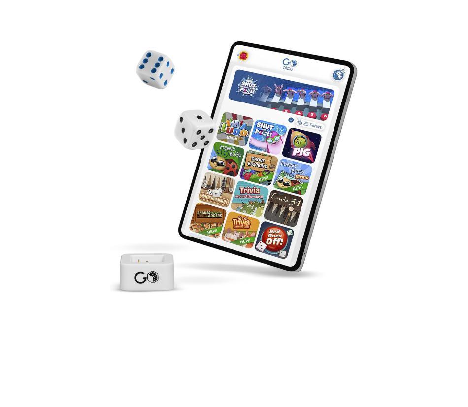 Dadi smart con APP per trasformare il tuo tablet in un gioco da tavolo interattivo