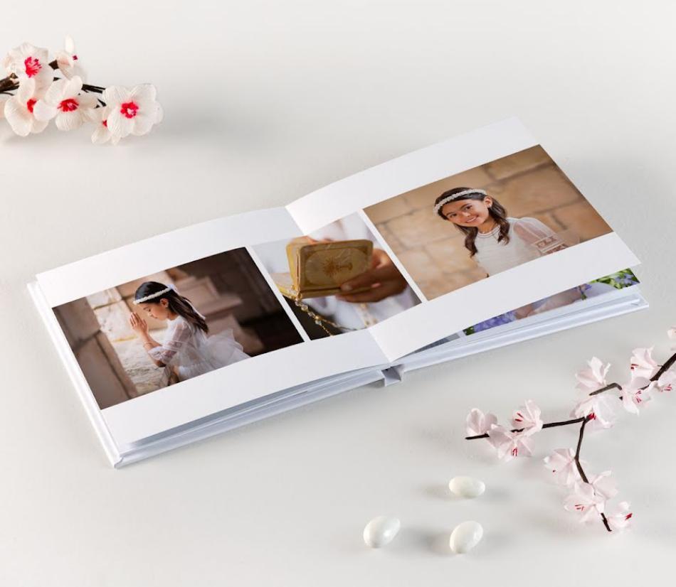 Fotolibro con carta Fujifilm per la comunione da personalizzare