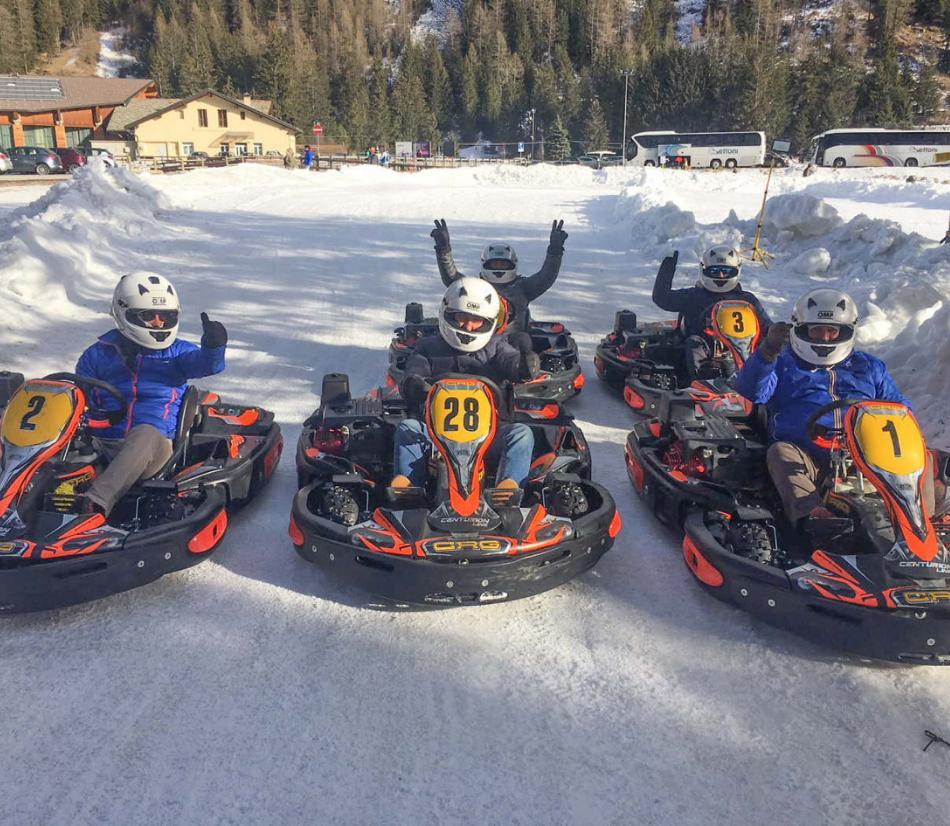 Ice kart - Varie località in tutta Italia