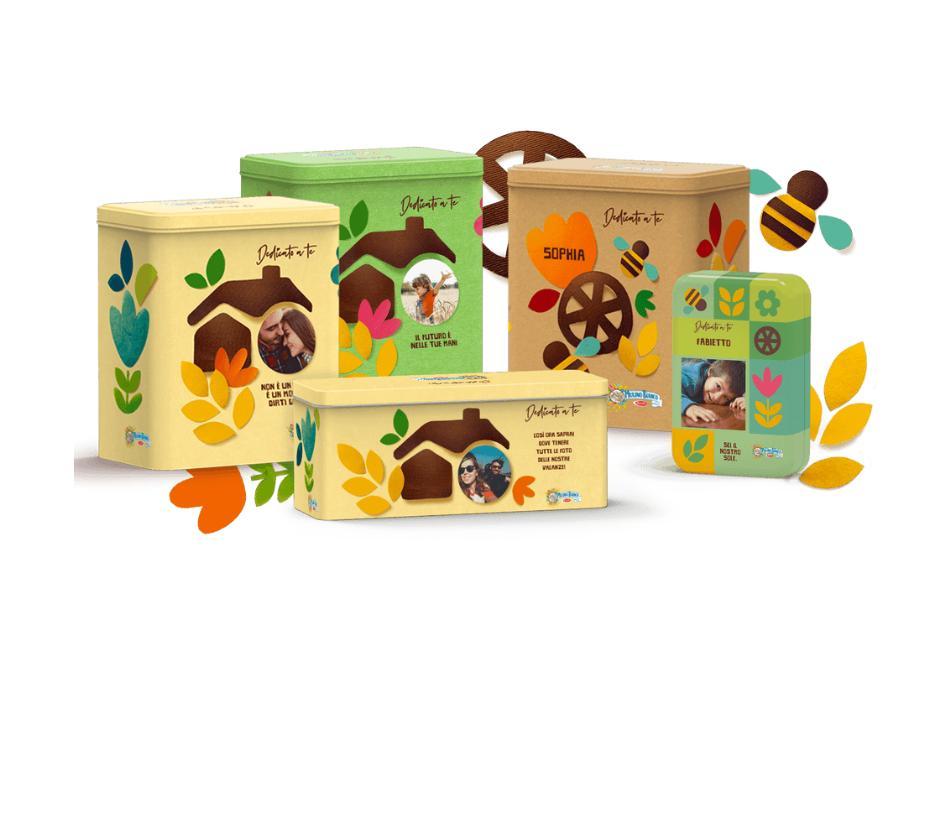 Mulino Bianco - Scegli i tuoi biscotti preferiti e personalizza la confezione con foto e dedica
