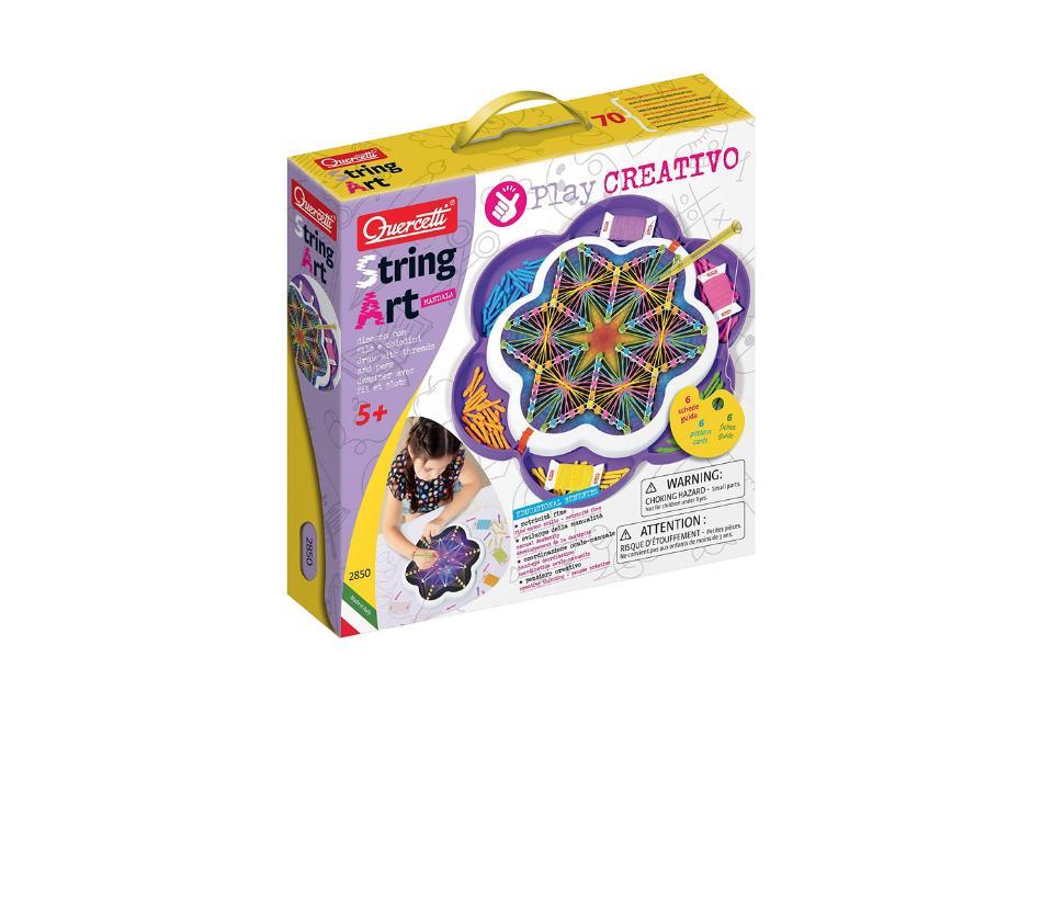 Play creativo - String art per creare bellissimi mandala