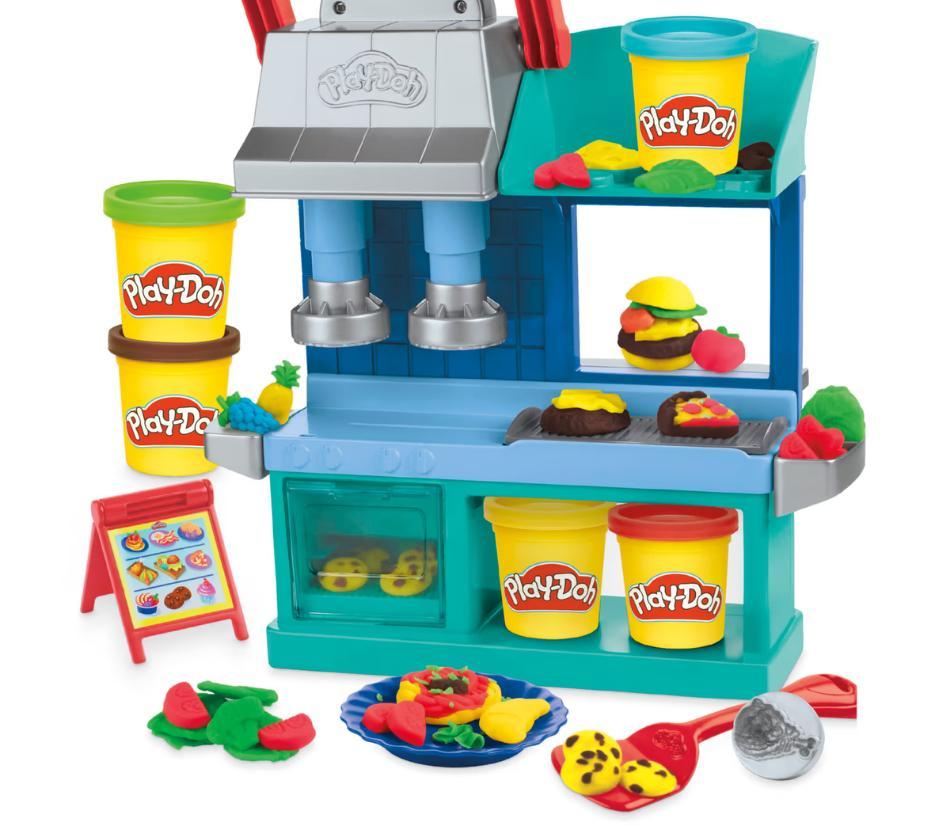 Set con vasetti di pasta da modellare atossica e sicura per bambini