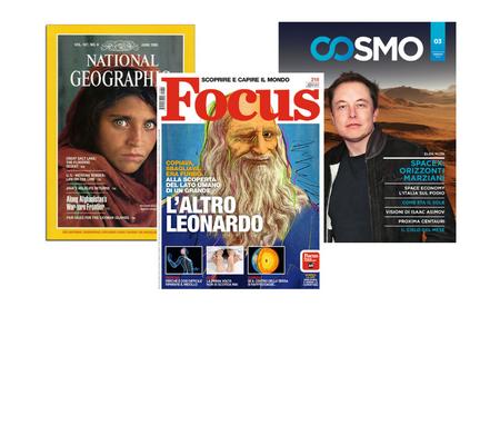 Abbonamento rivista Scienza e Tecnologia - Varie riviste disponibili