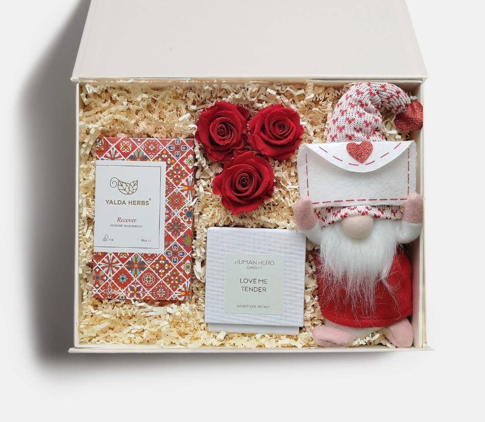 Box Love - Rose Rosse, profumi e sapori avvolgenti per sorprendere la tua dolce metà