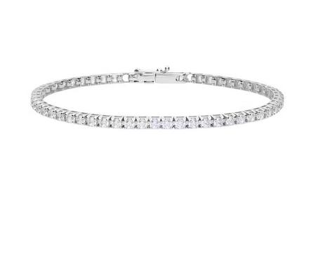 Bracciale tennis in oro o argento - Modelli assortiti