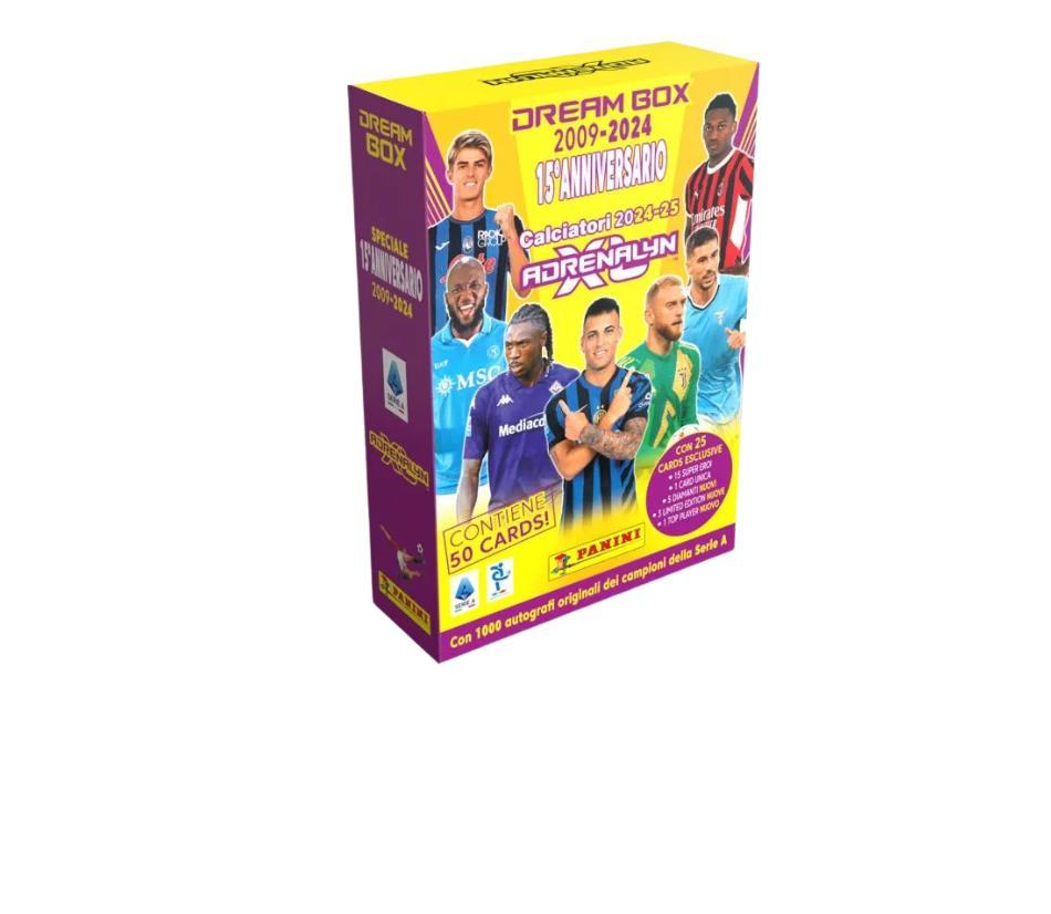 Calciatori Adrenalyn XL 2024-25 Dream Box - Prezioso cofanetto celebrativo