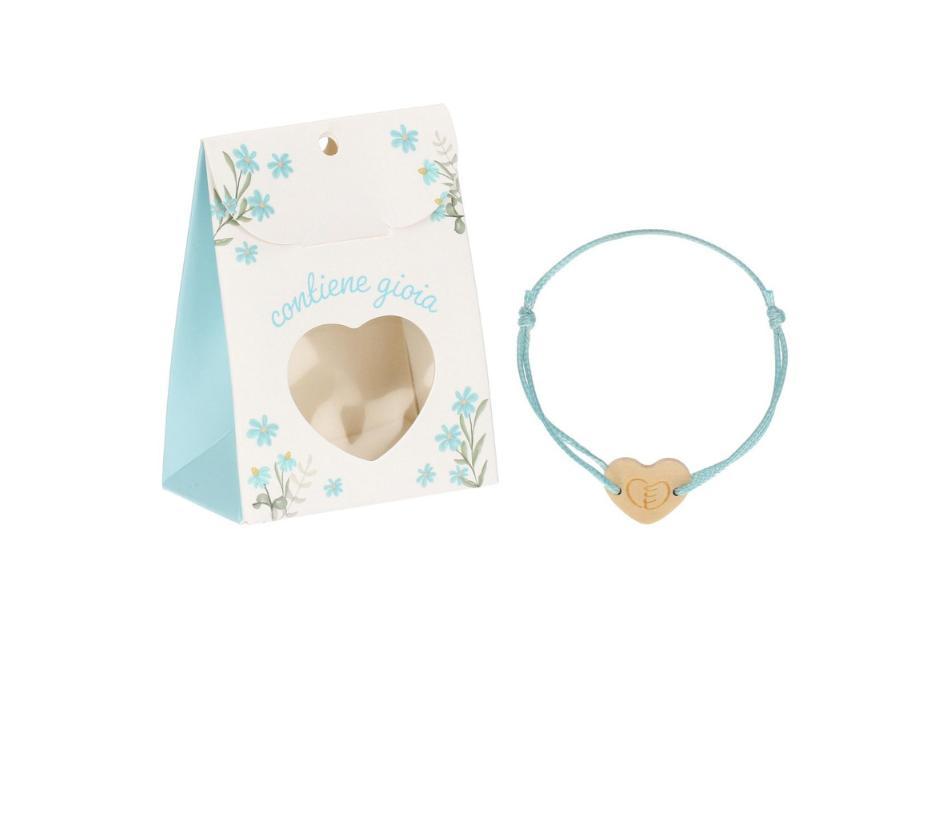 Cerimonia Solidale - scatolina azzurra con Filo d'Amore