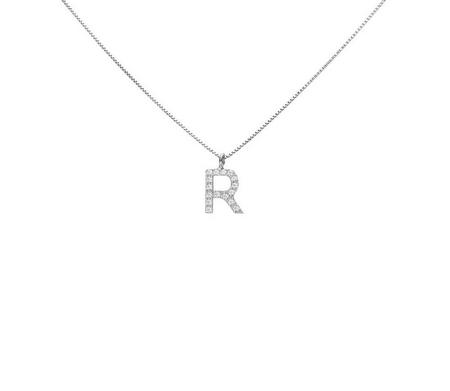 Collana con lettera - Modelli assortiti