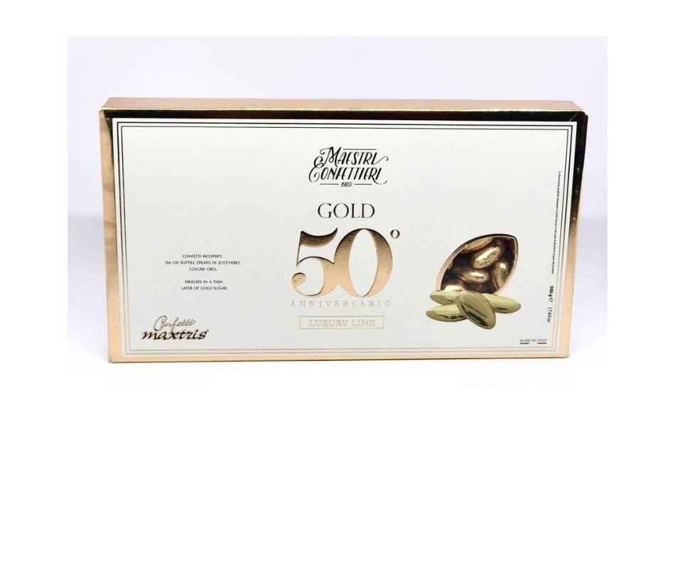 Confetti al cioccolato dorati 500g