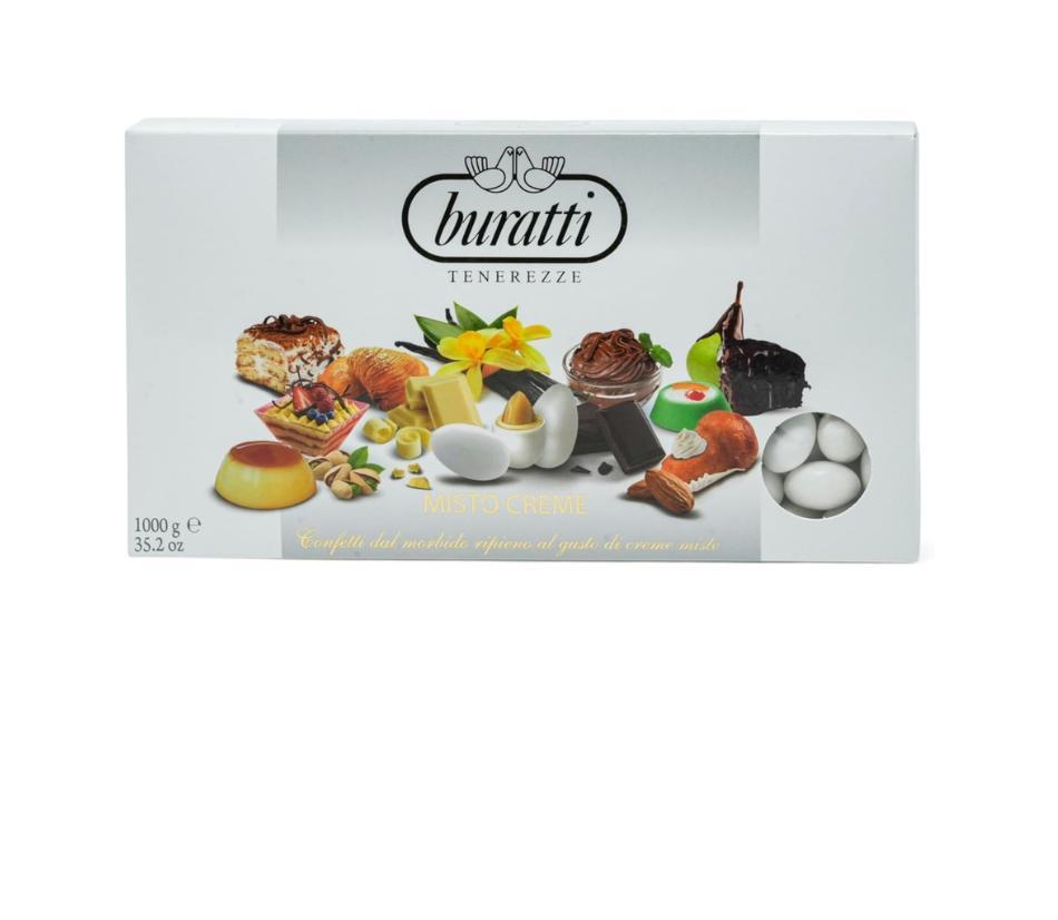 Confetti con ripieno al gusto di creme miste, tenerezze misto creme - 1000 g