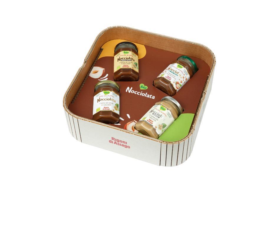 Confezione regalo con nocciolata, marmellata e miele - Confezioni assortite