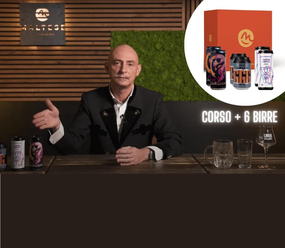 Corsi per scoprire il mondo della birra artigianale con box degustazione
