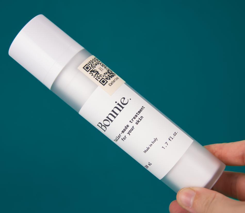 Crea un trattamento crema viso personalizzato per la sua pelle e con il suo nome