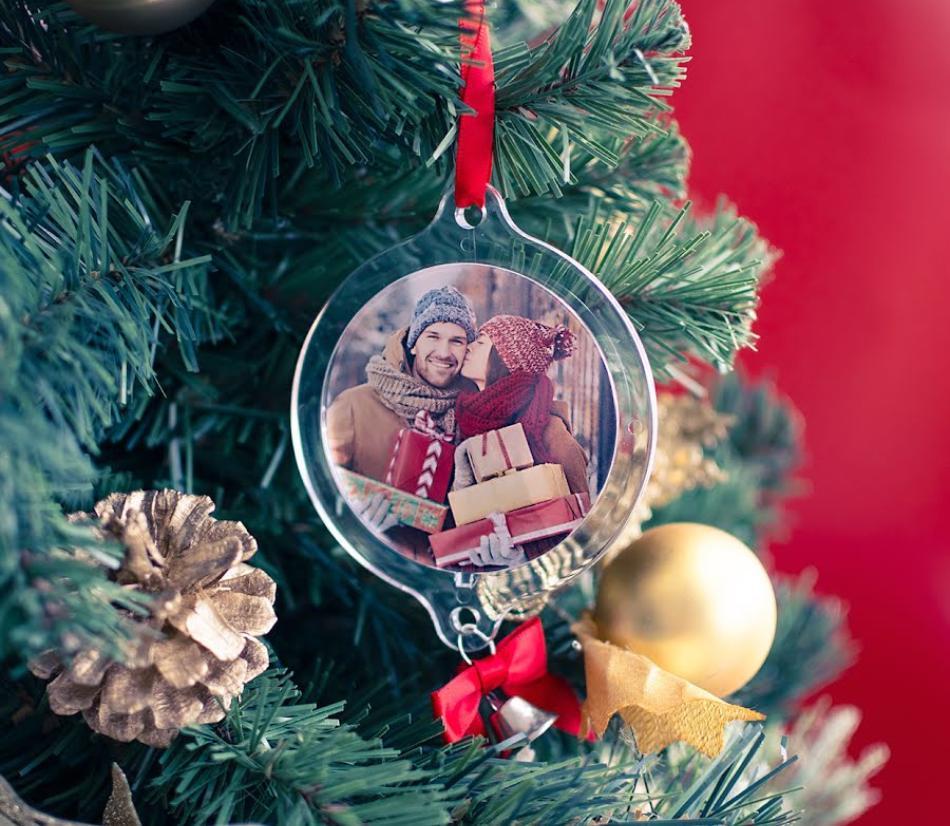 Decorazioni natalizie da personalizzare con foto
