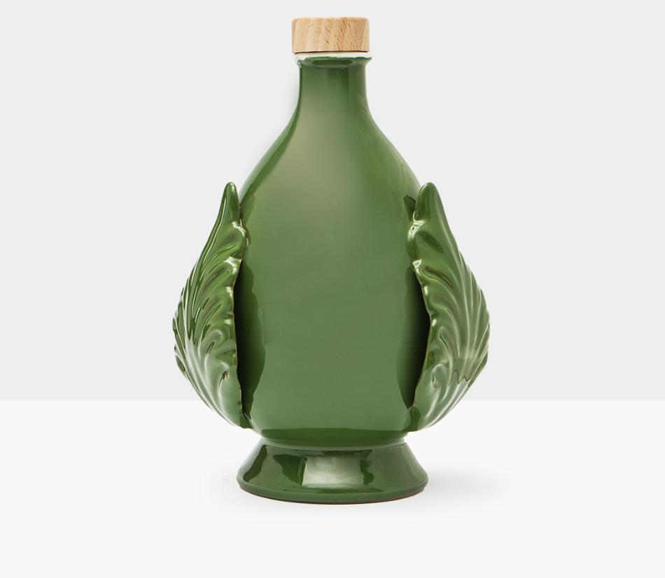 Eleganti Pumi in ceramica artigianale con olio bio 100% pugliese - 500ml