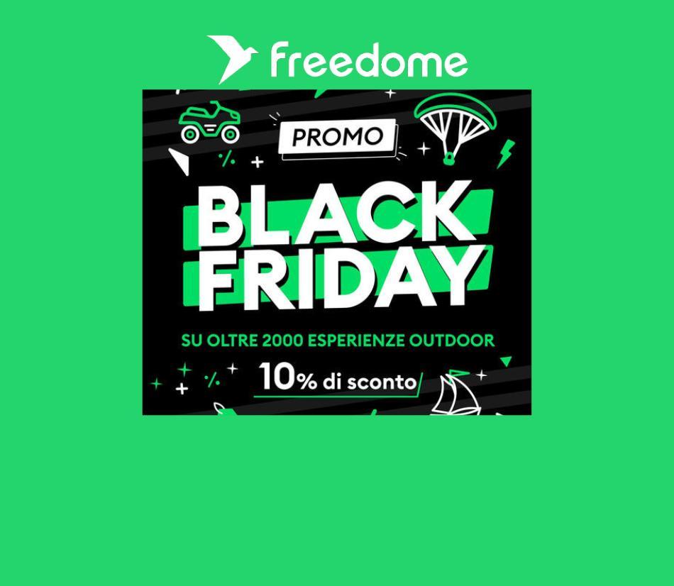 Esperienze in sconto del 10% - Codice: BLACKFRIDAY10