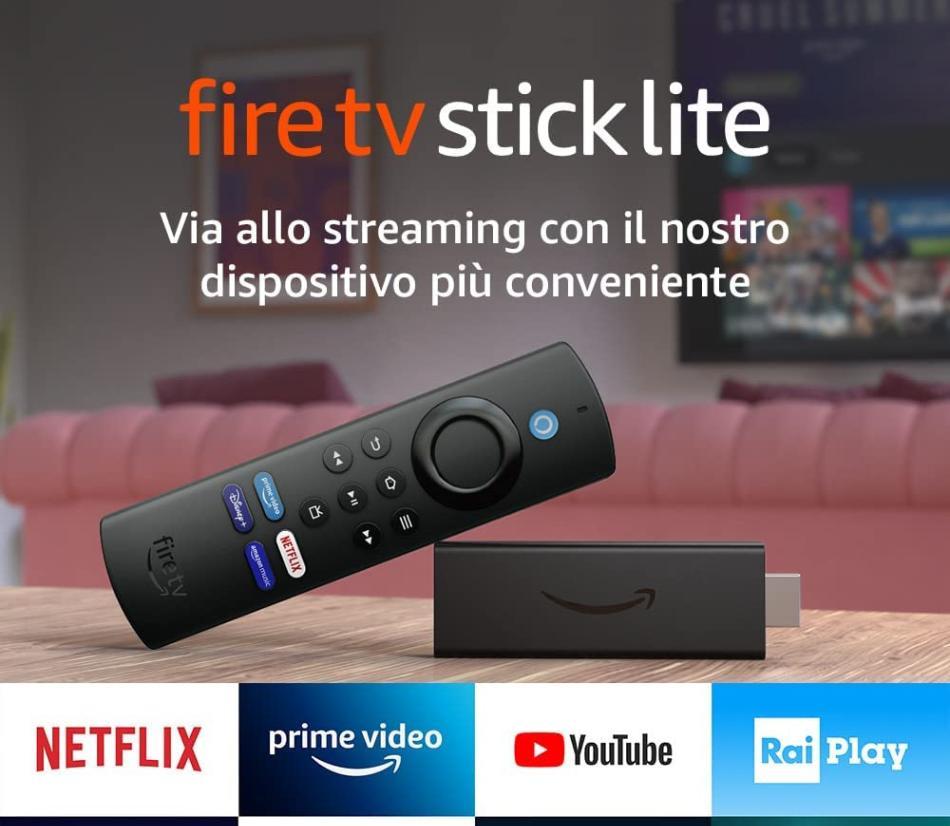 Fire Stick: dispositivo per trasformare la TV in una SMART TV - Sconto 30%