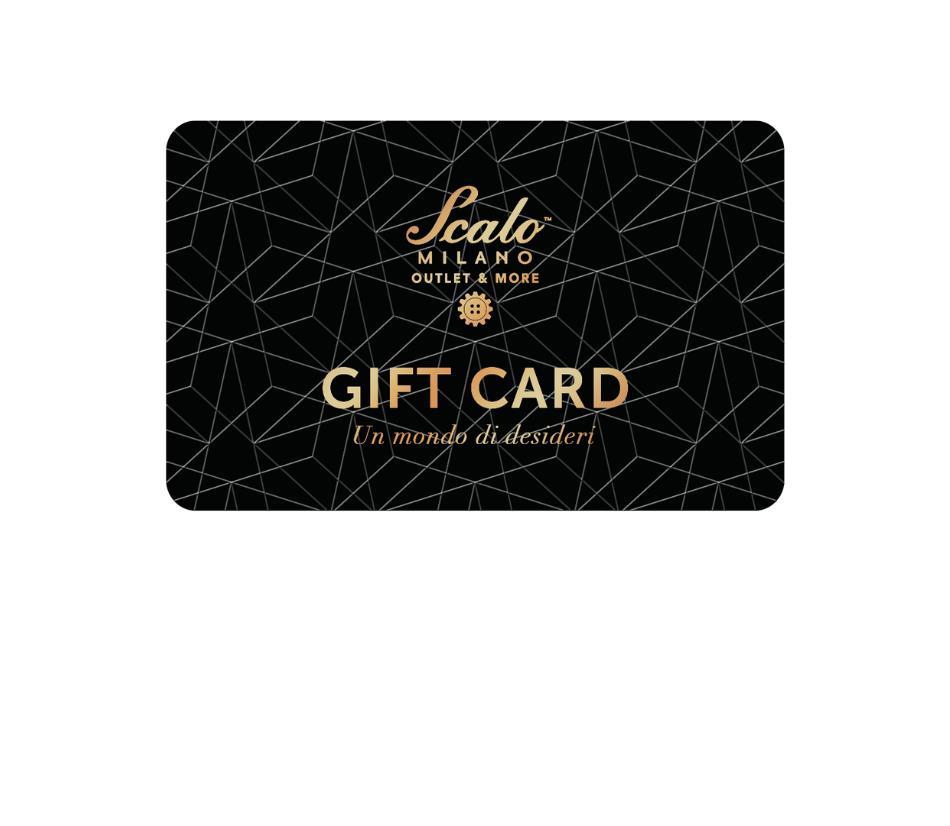 Gift Card spendibile all’interno di Scalo Milano Outlet & More, l’outlet di Milano