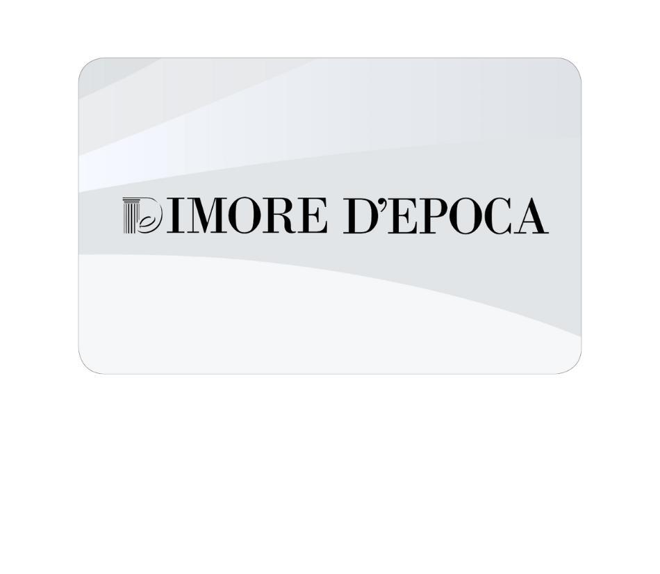 Gift card spendibile per prenotare una notte per due persone su www.dimoredepoca.it