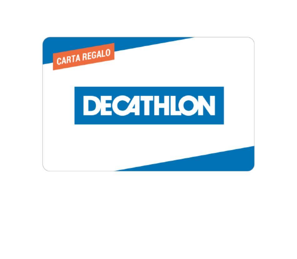 Gift card spendibile su www.decathlon.it e in tutti i negozi Decathlon