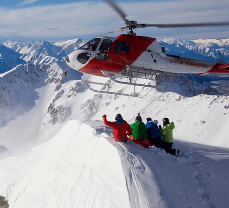 Heliski freeride elicottero e discesa in gruppo - Varie località in tutta Italia
