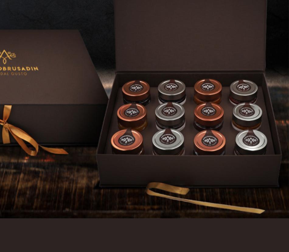 Invasi dal gusto - Box regalo con confetture, chutney e cioccolate