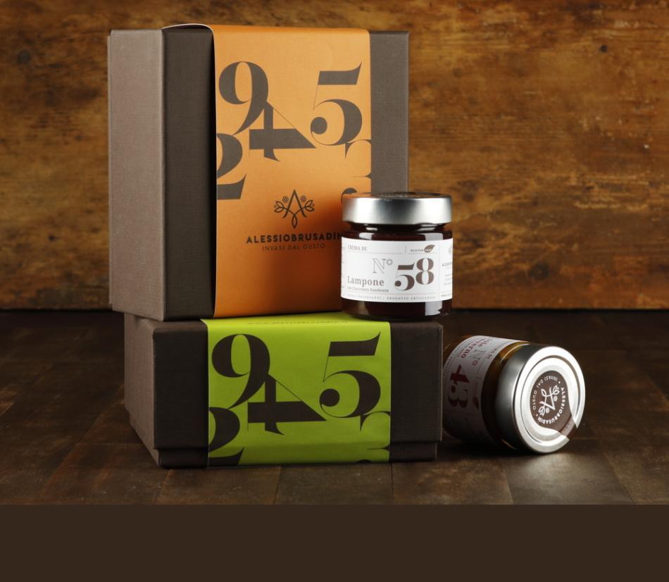 Invasi dal gusto - Scatola regalo con confetture, chutney e cioccolate