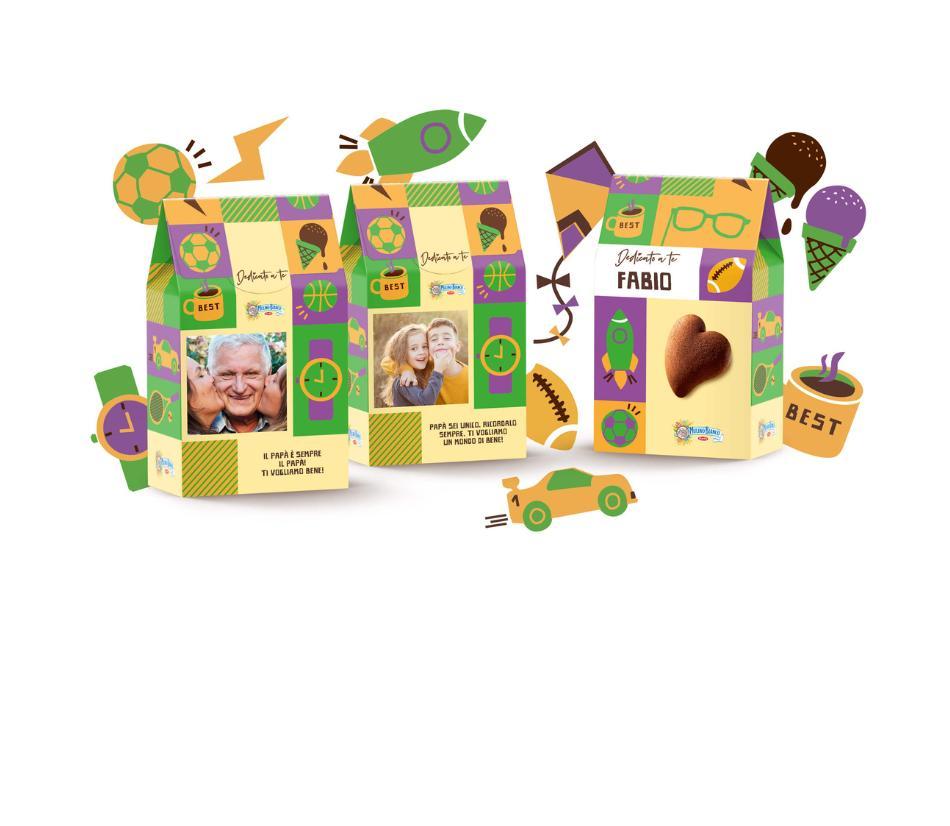 Mulino Bianco - Scegli i suoi biscotti preferiti e personalizza la confezione con foto e dedica