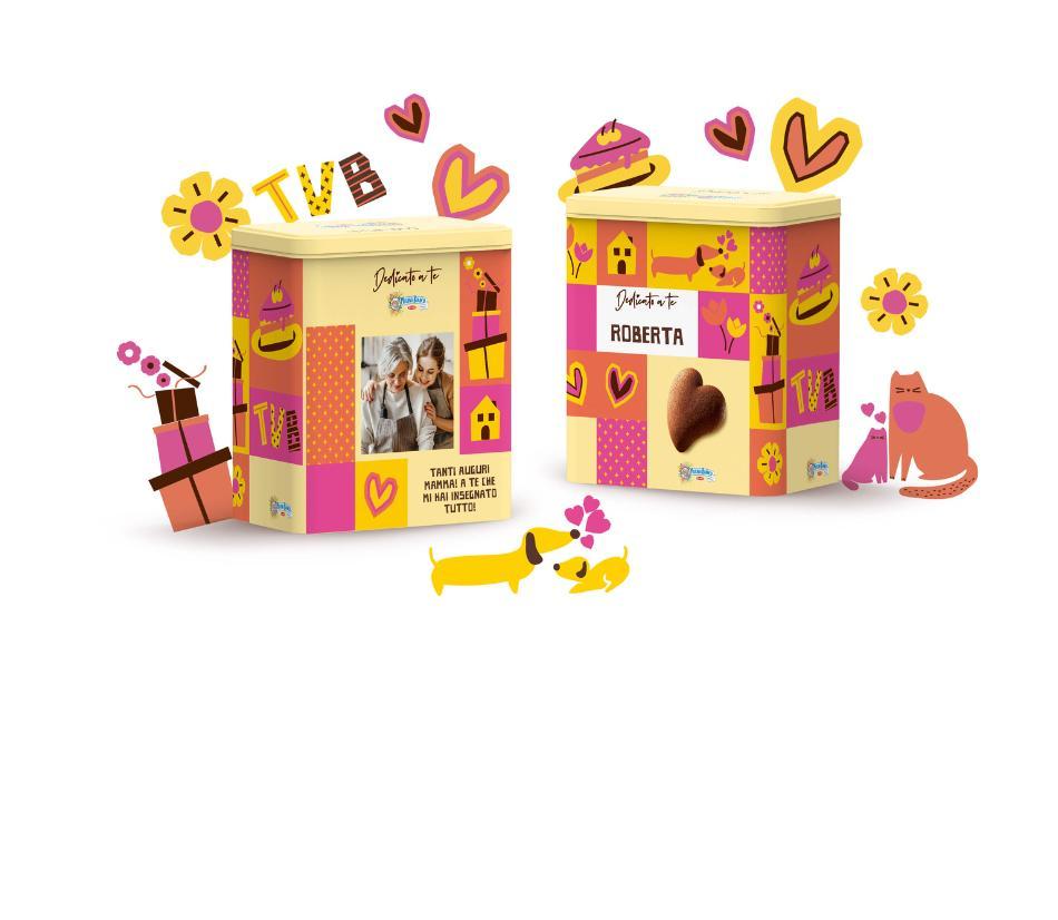 Mulino Bianco - Scegli i suoi biscotti preferiti e personalizza la confezione con foto e dedica