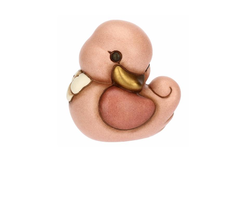 Paperella in ceramica rosa