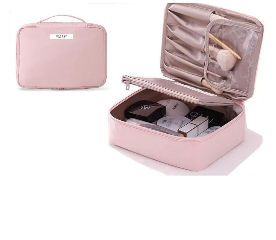 Pochette porta cosmetici e pennelli per trucco da viaggio - Colori assortiti