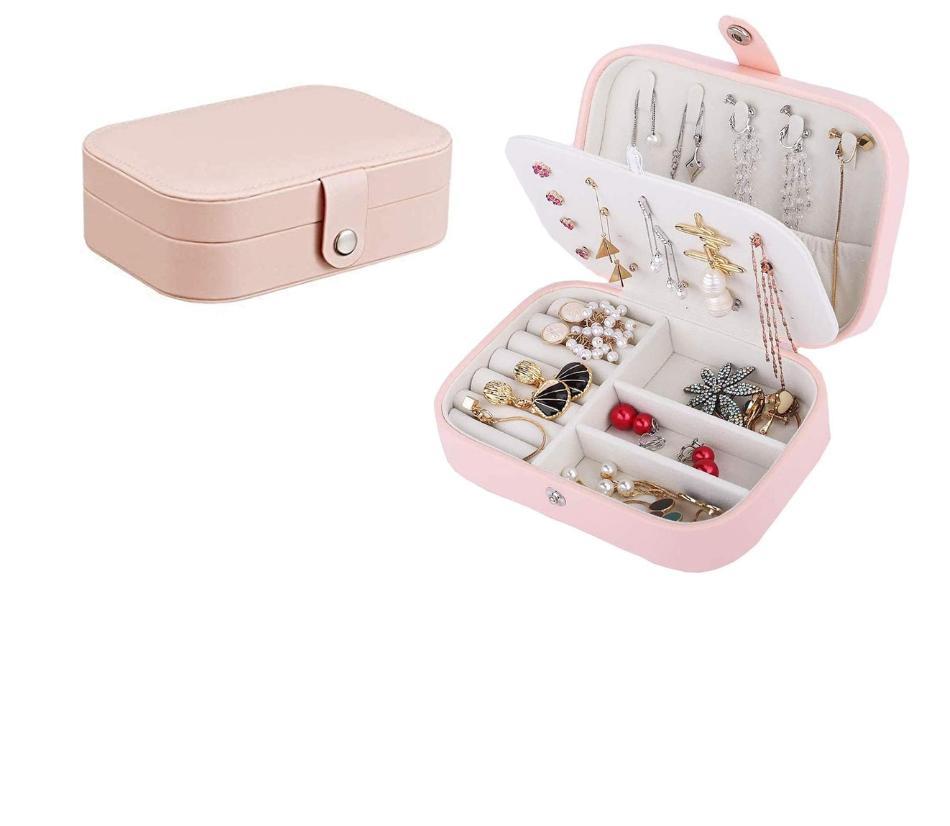 Portagioie da viaggio per anelli, orecchini, collane e bracciali - Colori assortiti