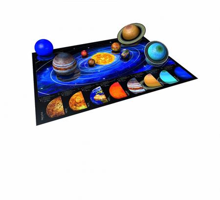 Puzzle 3d - Sistema planetario
