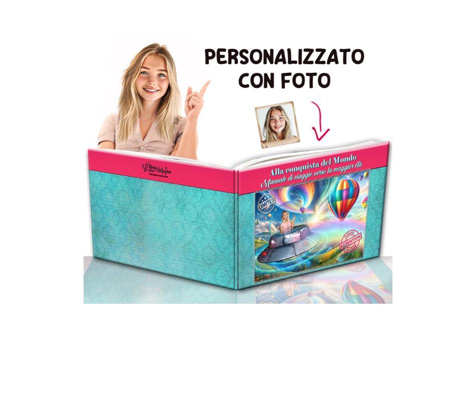 Regala un libro fatto su misura per ispirare la festeggiata nel suo nuovo viaggio!