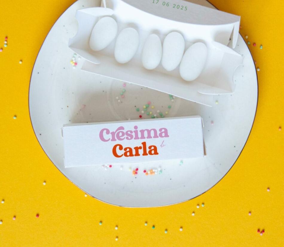 Scatolina Solidale Fiammifero Arcobaleno Cresima