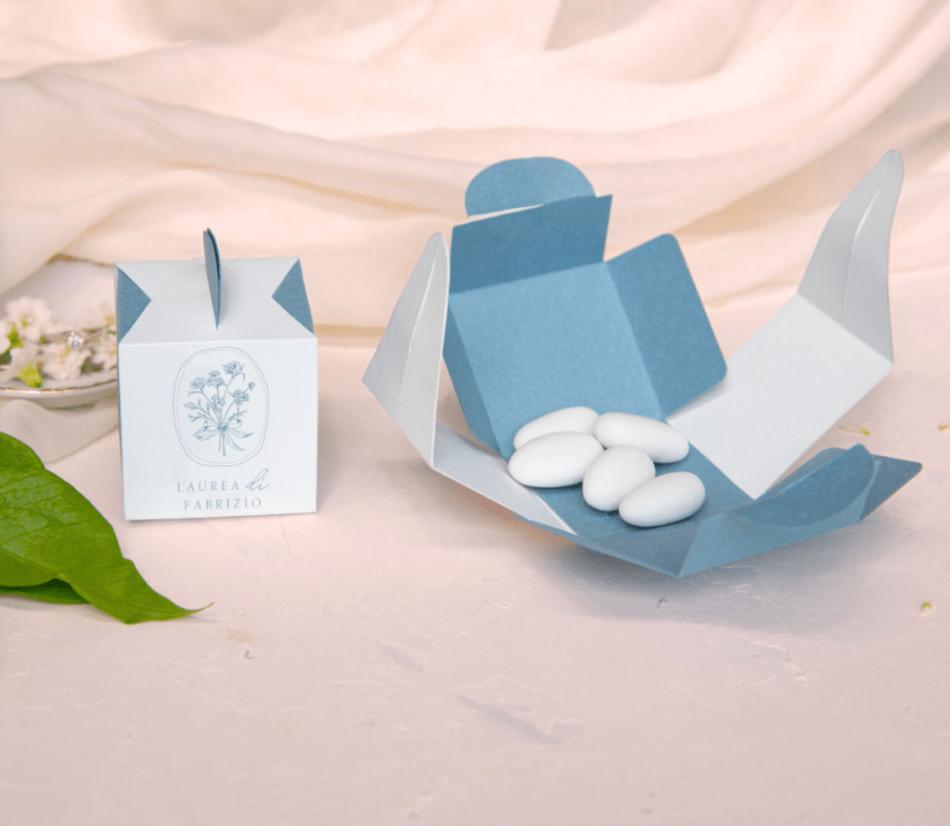Scatolina Solidale Fiori Classici Laurea