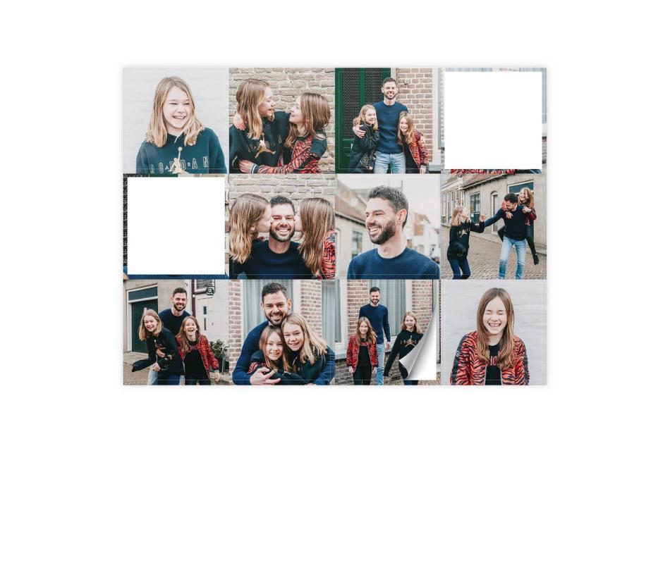Set di adesivi fotografici personalizzabili con foto
