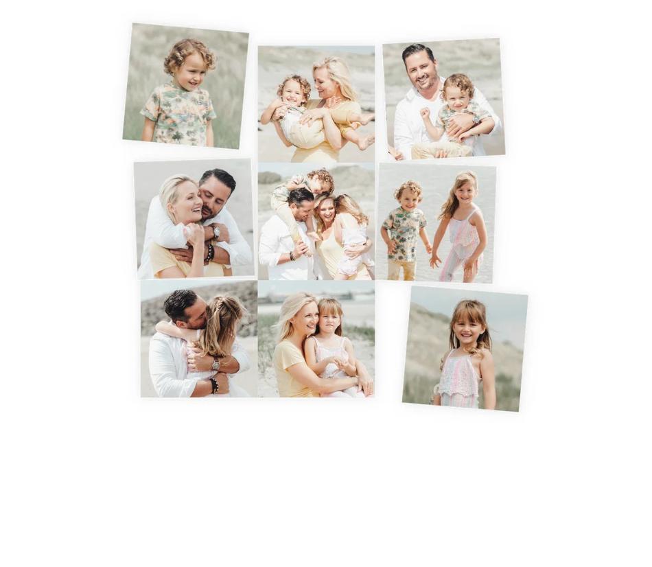 Set di fotomagneti personalizzabili con foto