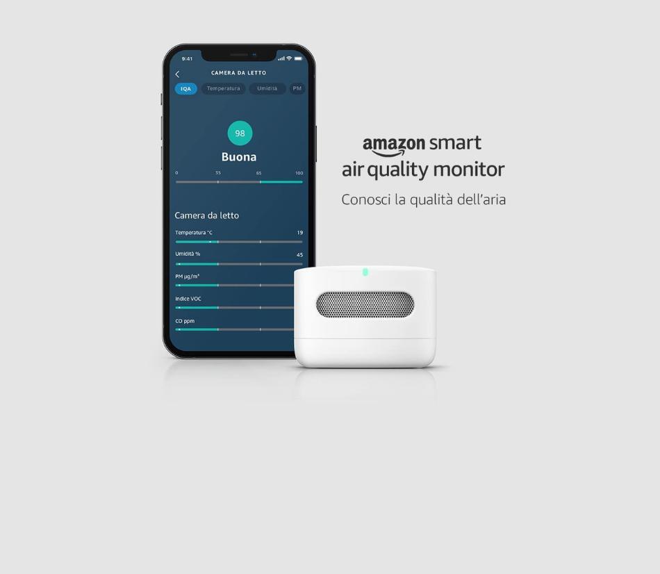 Smart Air: sistema di monitoraggio della qualità dell’aria - Sconto 40%