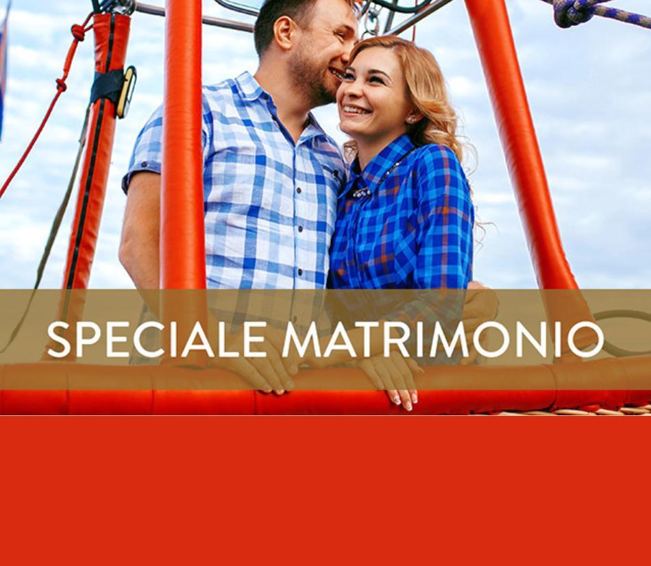 Speciale matrimonio - Io & Te tra le nuvole: 1 romantico volo in mongolfiera per 2 sposi