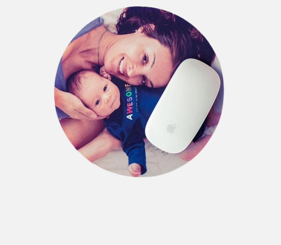 Tappetino del mouse da personalizzare con foto